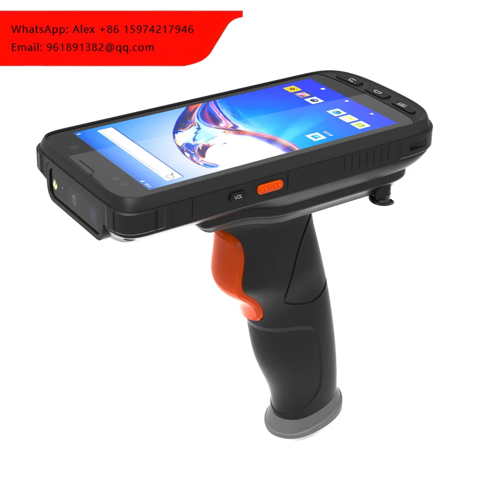 Rugged Courier Surveying Logistic Industrial Data Barcode Scanner Terminal NFC PDA Handheld Device
Rugged Courier Surveying Logistic Industrial Data Barcode Scanner Terminal NFC PDA Handheld Device