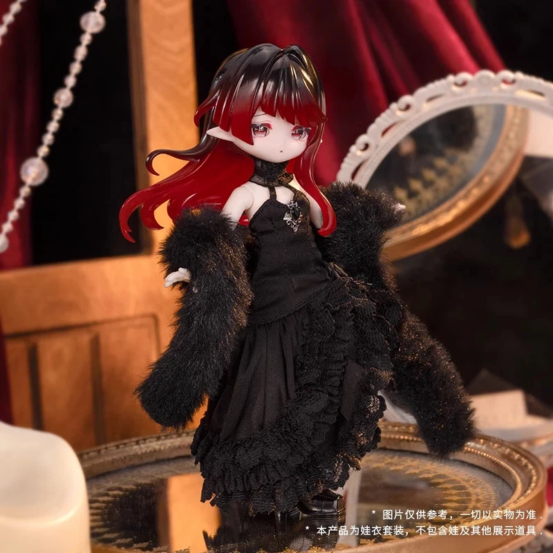 Сказочная серия, черный лебедь, одежда для куклы Bjd, версия с плоской грудью Ob11, наряд для куклы, комплект с юбкой, подарок на день рождения для куклы
Сказочная серия, черный лебедь, одежда для куклы Bjd, версия с плоской грудью Ob11, наряд для куклы, комплект с юбкой, подарок на день рождения для куклы