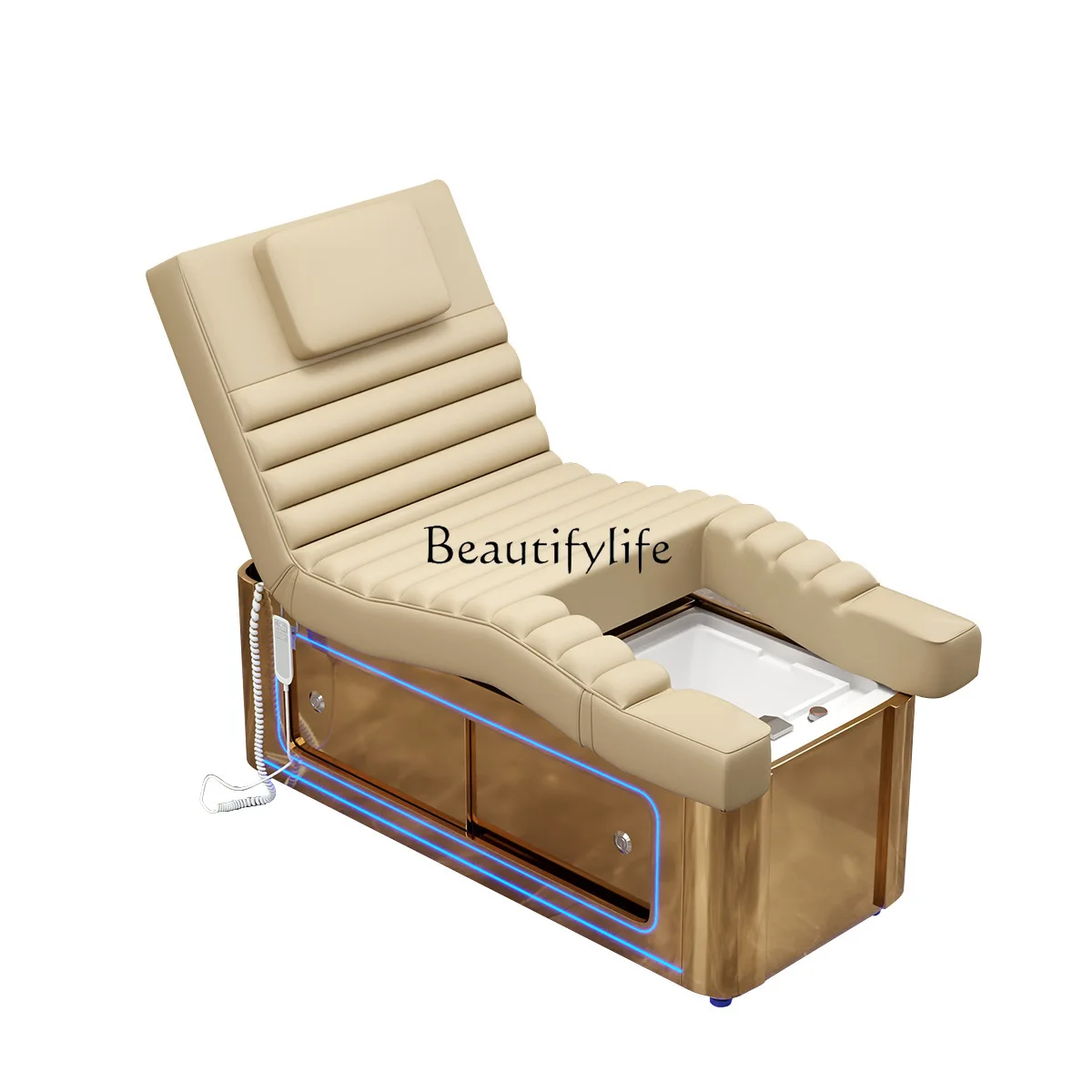 Electric beauty bed massage foot massage integrated bed massage eyelash manicure foot chair
Electric beauty bed massage foot massage integrated bed massage eyelash manicure foot chair