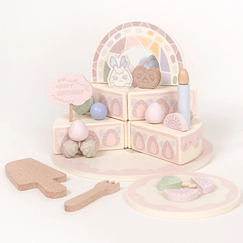 Children Wooden Birthday Cake Pretend Play Game Montessori Educational Toys Imitation Cake Cutting Set INS Style Kitchen Play
Children Wooden Birthday Cake Pretend Play Game Montessori Educational Toys Imitation Cake Cutting Set INS Style Kitchen Play