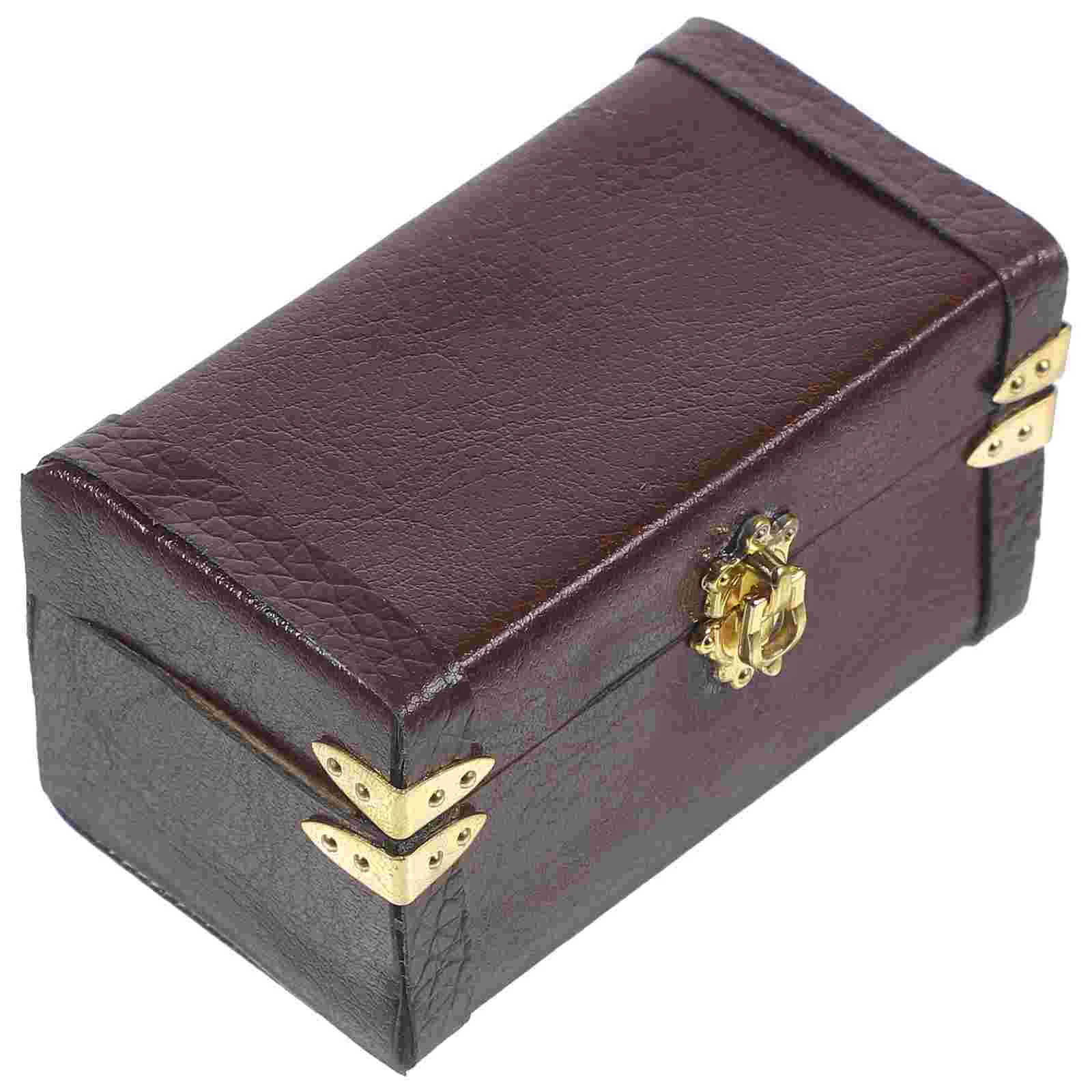 Luggage Case For Playing House Vintage Suitcase Suitcases Toy Mini Travel Model Brown
Luggage Case For Playing House Vintage Suitcase Suitcases Toy Mini Travel Model Brown