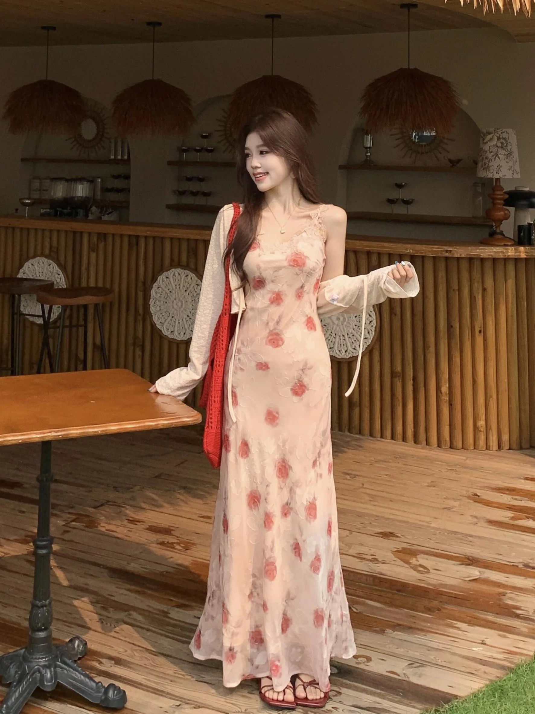 plus Size Floral Print Lace Trimmed Summer Dress Women's A-Line Long Dress Waist-Cinching Holiday Style Commute Fashion
plus Size Floral Print Lace Trimmed Summer Dress Women's A-Line Long Dress Waist-Cinching Holiday Style Commute Fashion