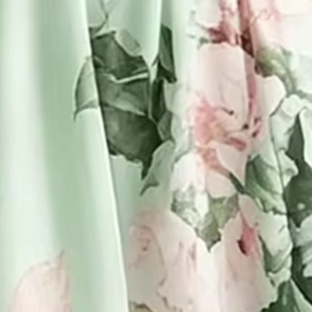 Women's Summer Maxi Dress Elegant Stand Collar Light Green Pink Peony Floral Print Dress Short Sleeve Pocket Formal Evening Gown
Women's Summer Maxi Dress Elegant Stand Collar Light Green Pink Peony Floral Print Dress Short Sleeve Pocket Formal Evening Gown