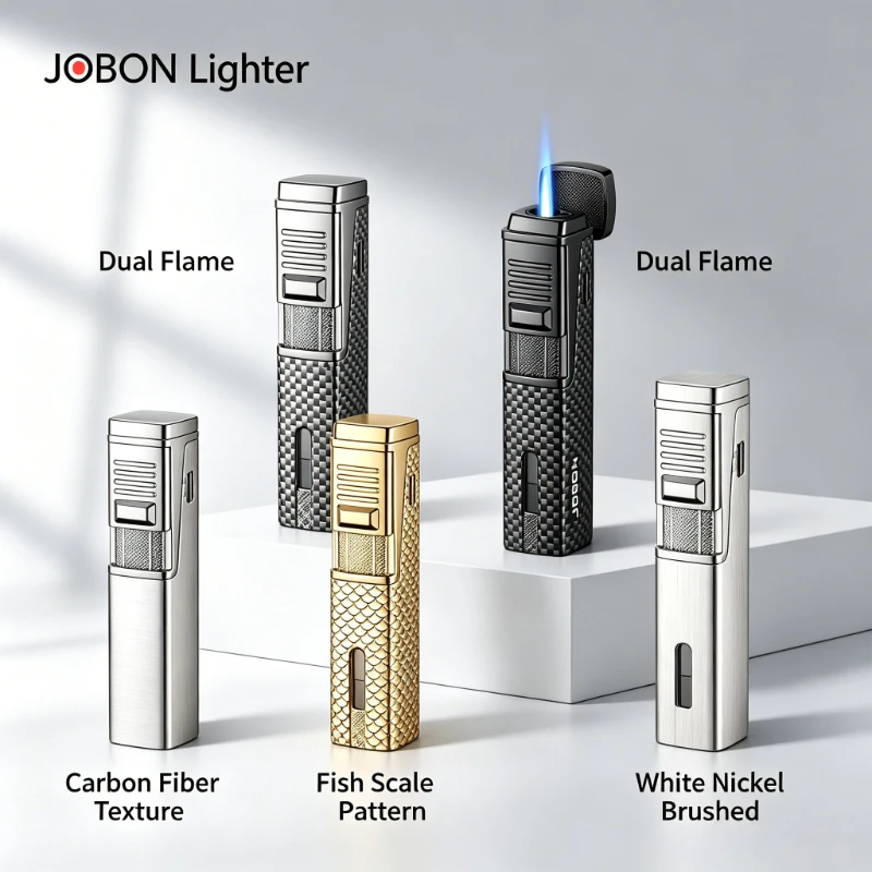 Metal Wind Resistant Torch Lighter, Visible Fuel Gauge Design, Concentrated Blue Flame, Refillable Butane Gadget as Men Gift
Metal Wind Resistant Torch Lighter, Visible Fuel Gauge Design, Concentrated Blue Flame, Refillable Butane Gadget as Men Gift
