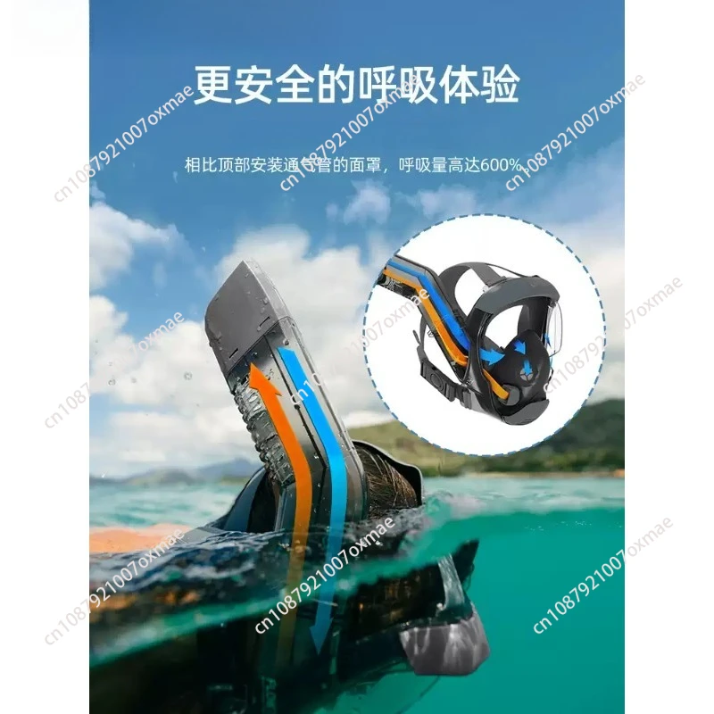 Snorkeling Mask Diving Goggles Adult Anti-fog Mask Full Dry Snorkel Equipment
Snorkeling Mask Diving Goggles Adult Anti-fog Mask Full Dry Snorkel Equipment