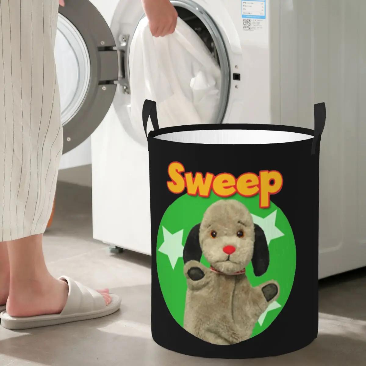 Sooty And Sweep Foldable Laundry Baskets Dirty Clothes Toys Storage Basket Large Waterproof Hamper
Sooty And Sweep Foldable Laundry Baskets Dirty Clothes Toys Storage Basket Large Waterproof Hamper