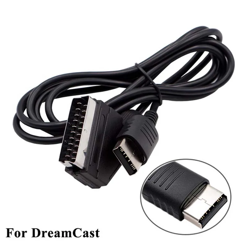 RGB Scart Cable for Sony PS2 PS1 for Sega Dreamcast Saturn MD1 MD2 Genesis for Microsoft Xbox for Nintendo WII Game Console Cord
RGB Scart Cable for Sony PS2 PS1 for Sega Dreamcast Saturn MD1 MD2 Genesis for Microsoft Xbox for Nintendo WII Game Console Cord
