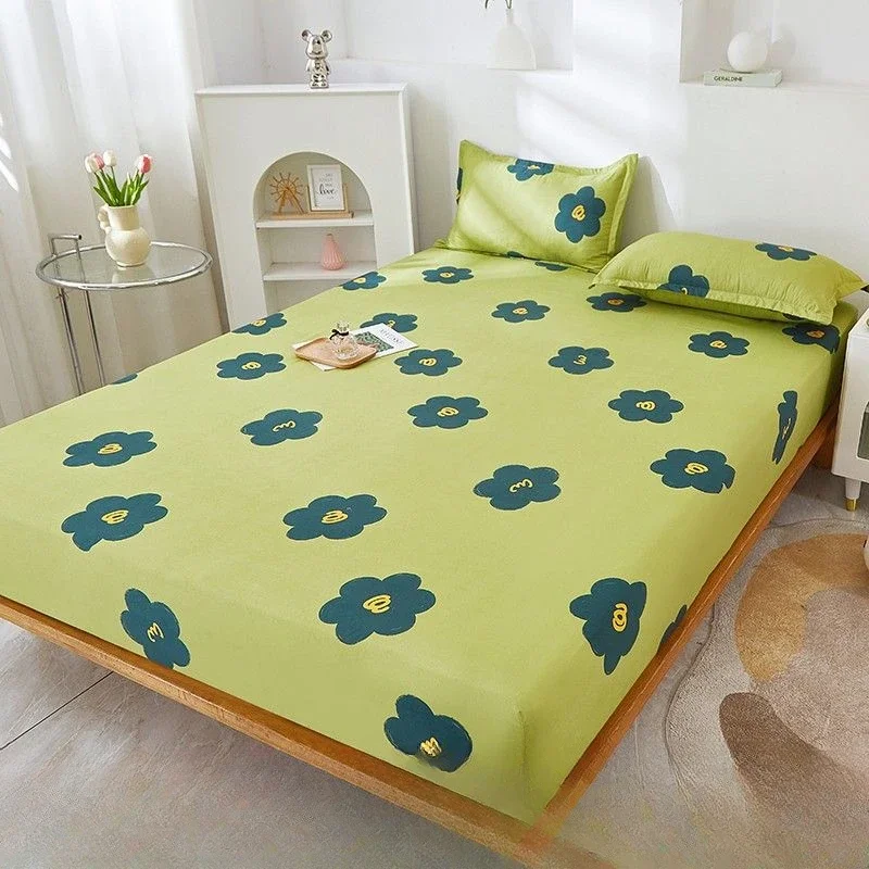 3Pcs/Lot Printing Fitted Sheet with Elastic Band Bed Sheet Protector Non-slip Dustproof Mattress Cover with 2pcs Pillow Covers
3Pcs/Lot Printing Fitted Sheet with Elastic Band Bed Sheet Protector Non-slip Dustproof Mattress Cover with 2pcs Pillow Covers