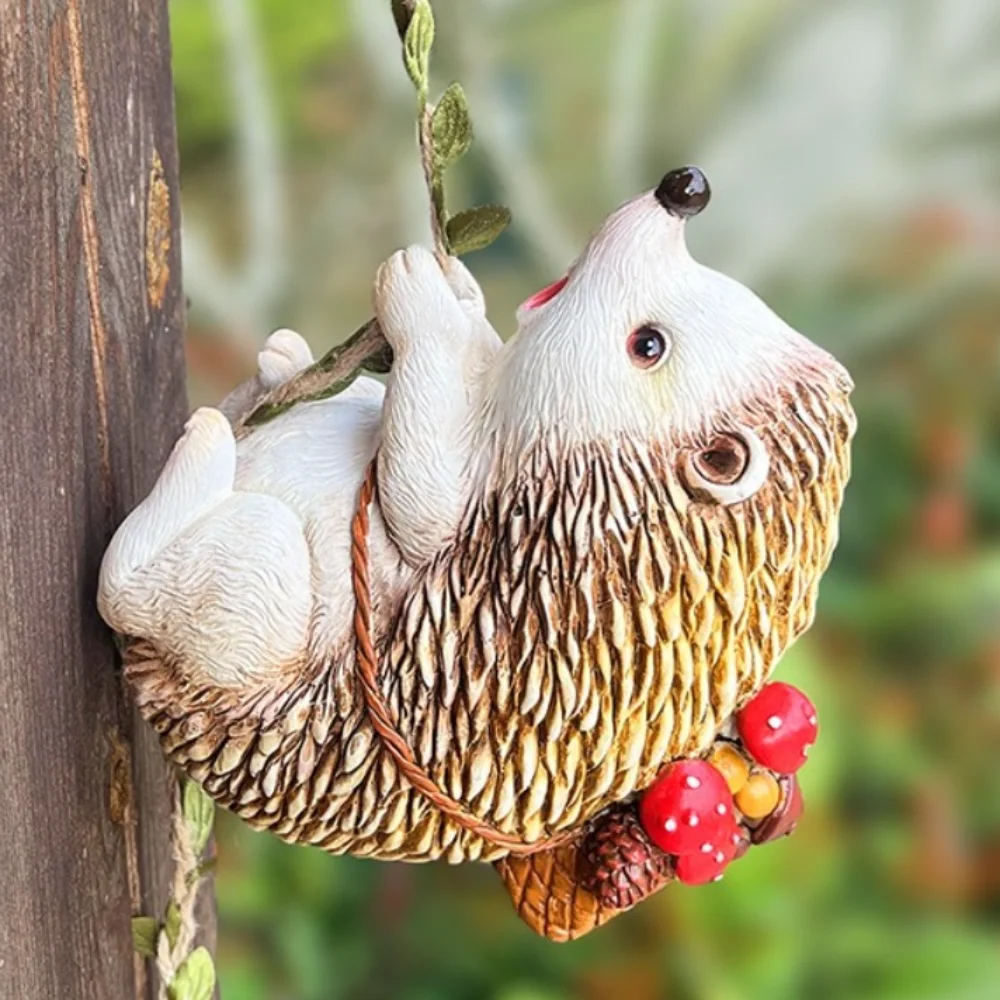 Cute Simulation Hedgehog Pendant Resin Handmade Climbing Hedgehog Ornament Unique Landscape Animals Decoration Outdoor Decor
Cute Simulation Hedgehog Pendant Resin Handmade Climbing Hedgehog Ornament Unique Landscape Animals Decoration Outdoor Decor