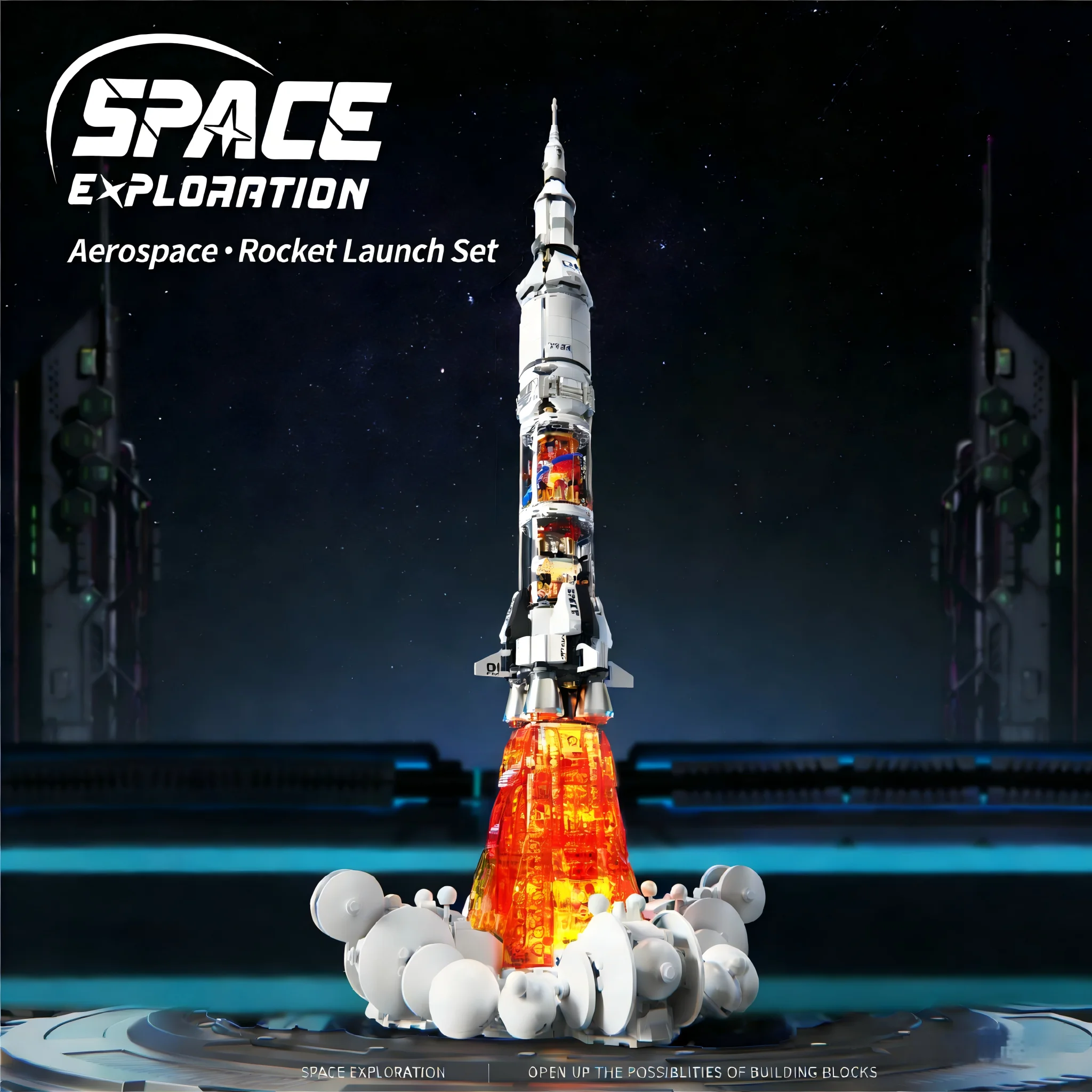 Набор для сборки космической ракеты, разборный конструктор ракеты, развивающая игрушка-головоломка STEM для взрослых, подарок на день рождения от 8 лет
Набор для сборки космической ракеты, разборный конструктор ракеты, развивающая игрушка-головоломка STEM для взрослых, подарок на день рождения от 8 лет