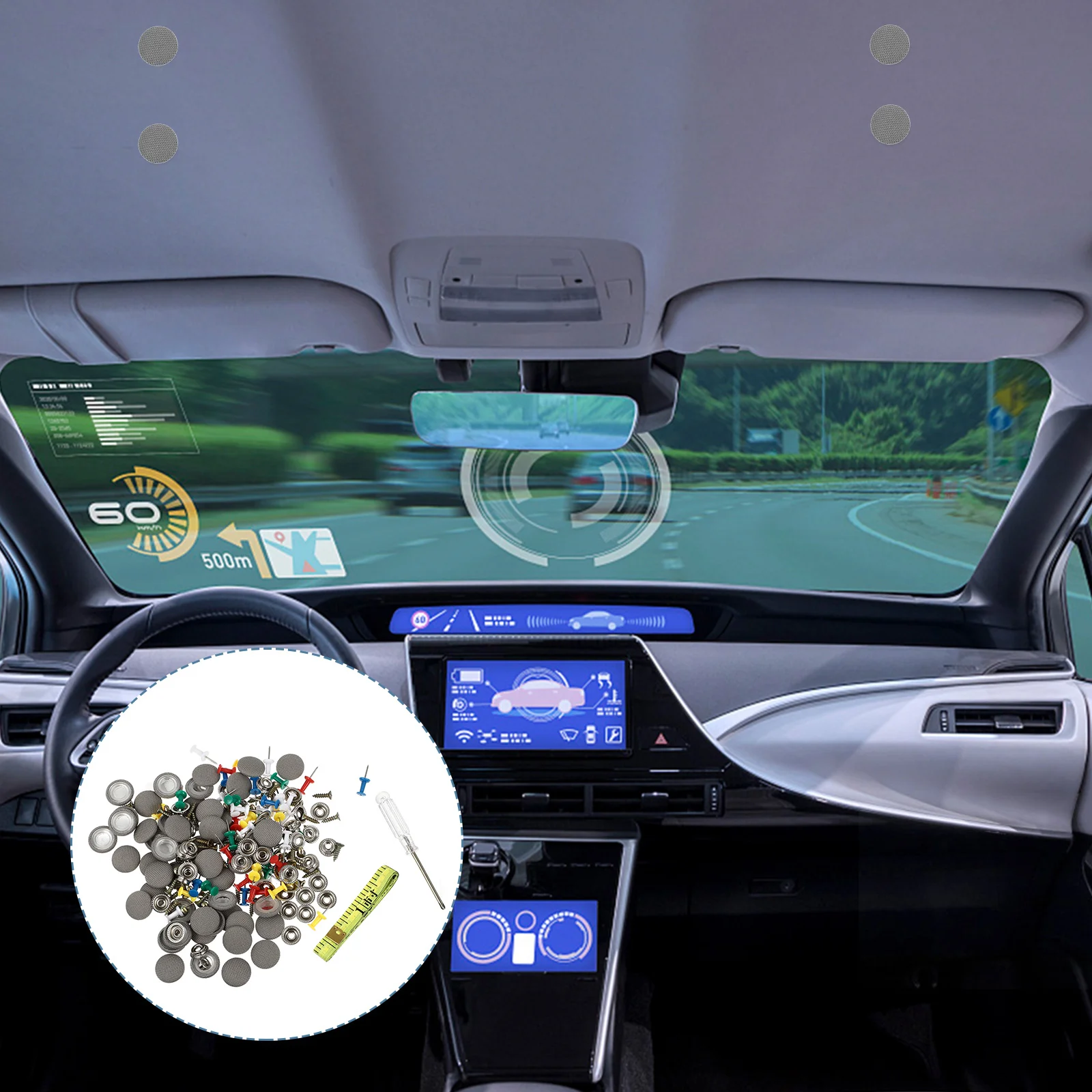 50 Sets Cars Buckle Headliner Repair Button Ceiling Rivets Grey Roof Kit Pin for
50 Sets Cars Buckle Headliner Repair Button Ceiling Rivets Grey Roof Kit Pin for