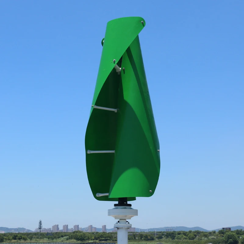 5KW Vertical Axis Wind Turbine 48V/96V Low Noise Alternative Energy System Helical Wind Power Generator
5KW Vertical Axis Wind Turbine 48V/96V Low Noise Alternative Energy System Helical Wind Power Generator