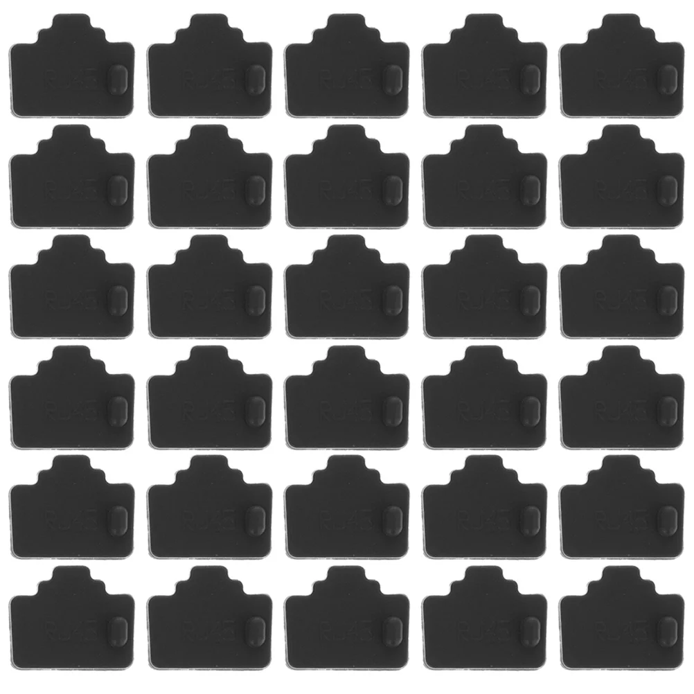 50 Pcs Dust Plug Ethernet Hub Port Cover Stopper Cap Silica Gel Anti-Dust Protector Fine Workmanship Standard Interface
50 Pcs Dust Plug Ethernet Hub Port Cover Stopper Cap Silica Gel Anti-Dust Protector Fine Workmanship Standard Interface