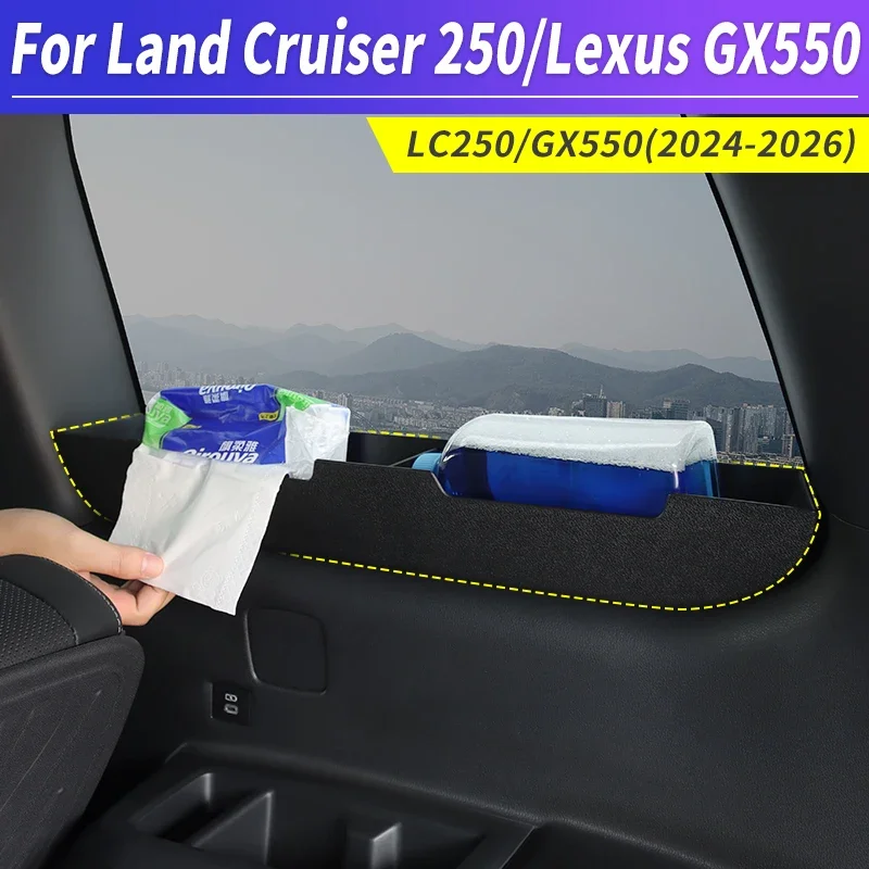 Боковой ящик для хранения на заднее окно для Toyota Land Cruiser 250 Prado Lc250 2024 2025, аксессуары для обновления салона Lexus 550 GX 550
Боковой ящик для хранения на заднее окно для Toyota Land Cruiser 250 Prado Lc250 2024 2025, аксессуары для обновления салона Lexus 550 GX 550