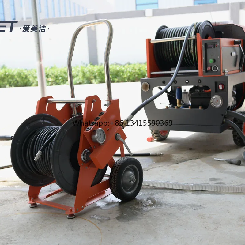 50m High Pressure Hose Coiler Stainless Steel Explosion-proof Water Hose Pipe Reel
50m High Pressure Hose Coiler Stainless Steel Explosion-proof Water Hose Pipe Reel