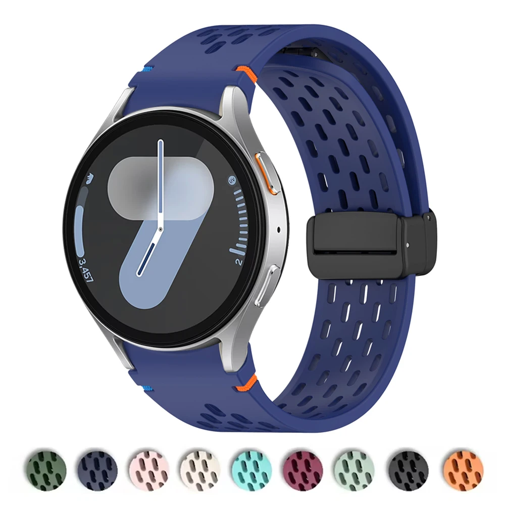 Straps for Samsung Galaxy Watch 7 6 5 4 FE 40mm 44mm/6 Classic/5 Pro No Gaps Magnetic wrist Bracelet Correa Galaxy Watch 7 Band
Straps for Samsung Galaxy Watch 7 6 5 4 FE 40mm 44mm/6 Classic/5 Pro No Gaps Magnetic wrist Bracelet Correa Galaxy Watch 7 Band