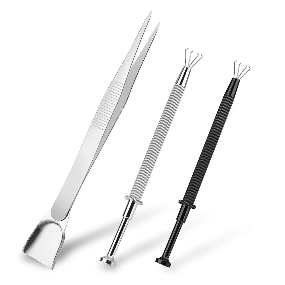 3Pcs Jeweler's Pick Up Sprinkle Pen Jewelry Tweezers 4 Claw Piercing Ball with Prongs Diamond Claw Precision for jewellery Tools
3Pcs Jeweler's Pick Up Sprinkle Pen Jewelry Tweezers 4 Claw Piercing Ball with Prongs Diamond Claw Precision for jewellery Tools