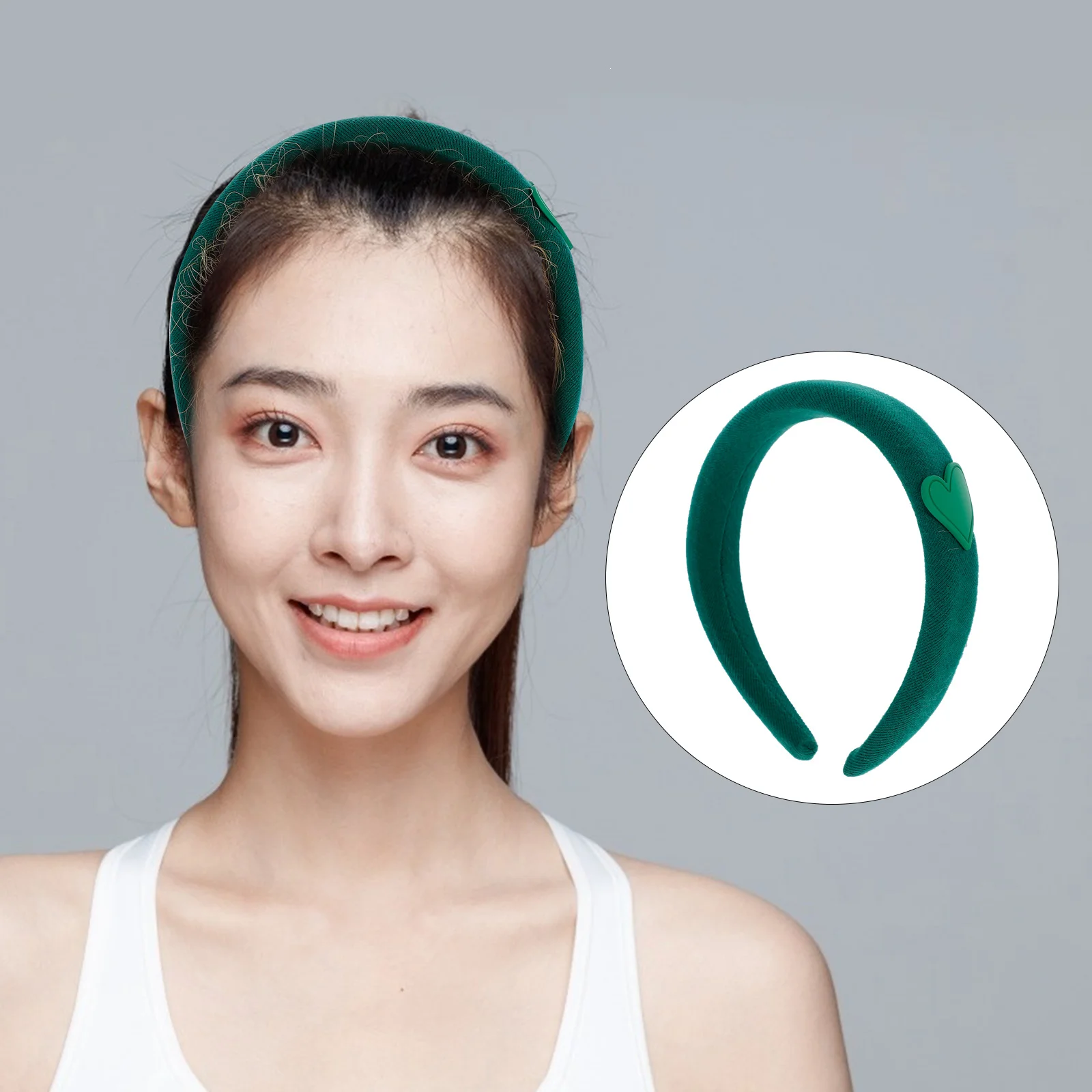 2pcs Green Wide Headband for Women Girls Elastic Hairbands Face Washing Cute Accessories Simple Non-Slip Comfortable One Size
2pcs Green Wide Headband for Women Girls Elastic Hairbands Face Washing Cute Accessories Simple Non-Slip Comfortable One Size