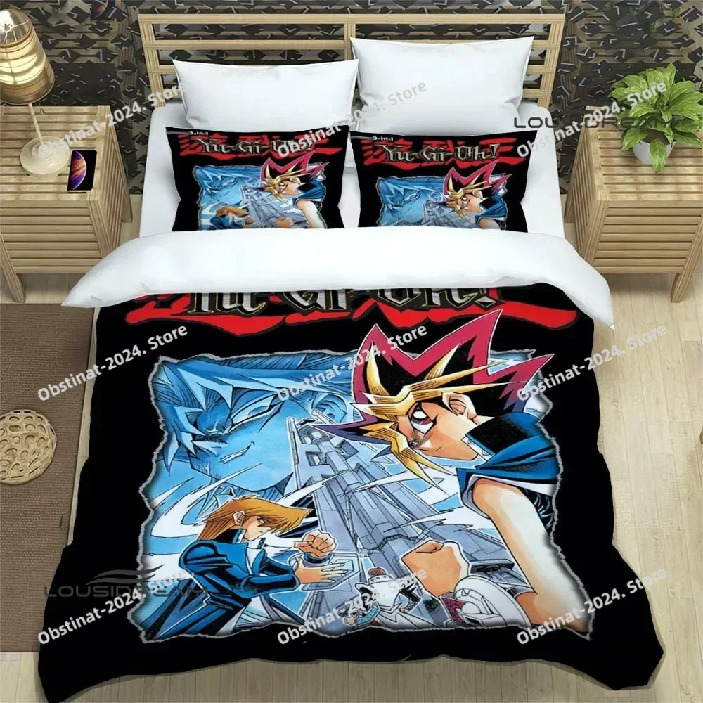 YU-GI-OH! Card Bedding Set Printed single Comforter Quilt Bed Duvet Cover Pillow Case 3 Pieces Sets Kids Adult Size Linen Sheet
YU-GI-OH! Card Bedding Set Printed single Comforter Quilt Bed Duvet Cover Pillow Case 3 Pieces Sets Kids Adult Size Linen Sheet