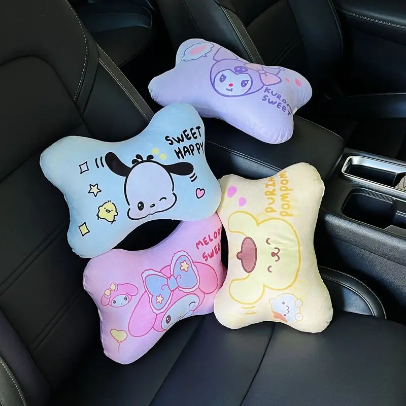 Car Neck Pillow Cute Cartoon Hello Kitty Four Seasons Universal High Quality Interior Decoration Headrest Interior Accessories
Car Neck Pillow Cute Cartoon Hello Kitty Four Seasons Universal High Quality Interior Decoration Headrest Interior Accessories