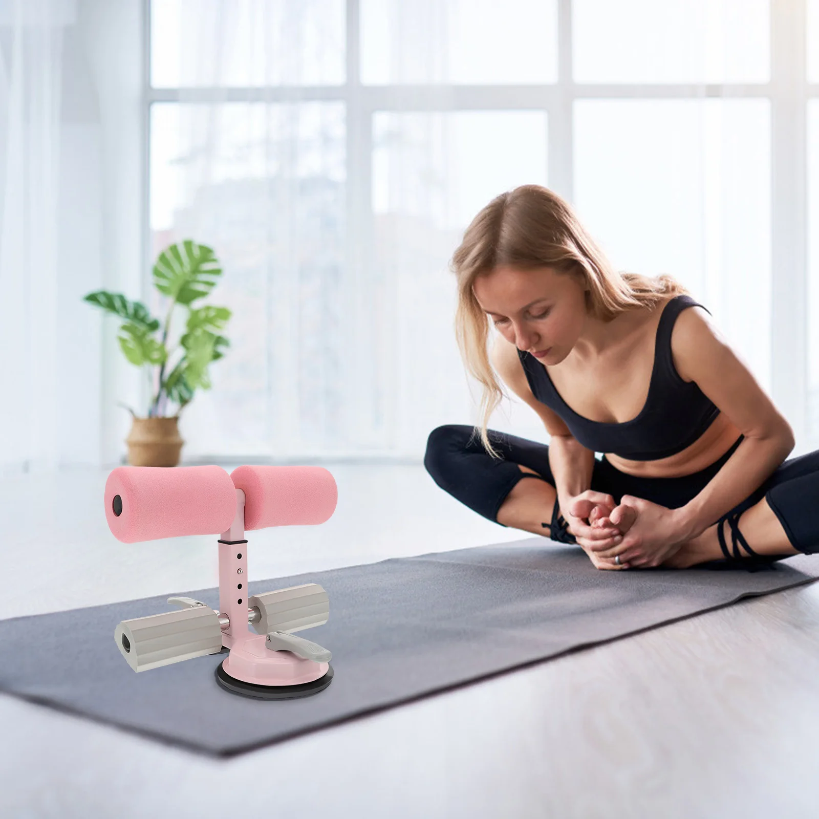 1Pcs Sit-Up Assistant Device Dual Suction Cup Adjustable Height Non-Slip Sit Up Equipment Fitness Training Tool for Smooth
1Pcs Sit-Up Assistant Device Dual Suction Cup Adjustable Height Non-Slip Sit Up Equipment Fitness Training Tool for Smooth
