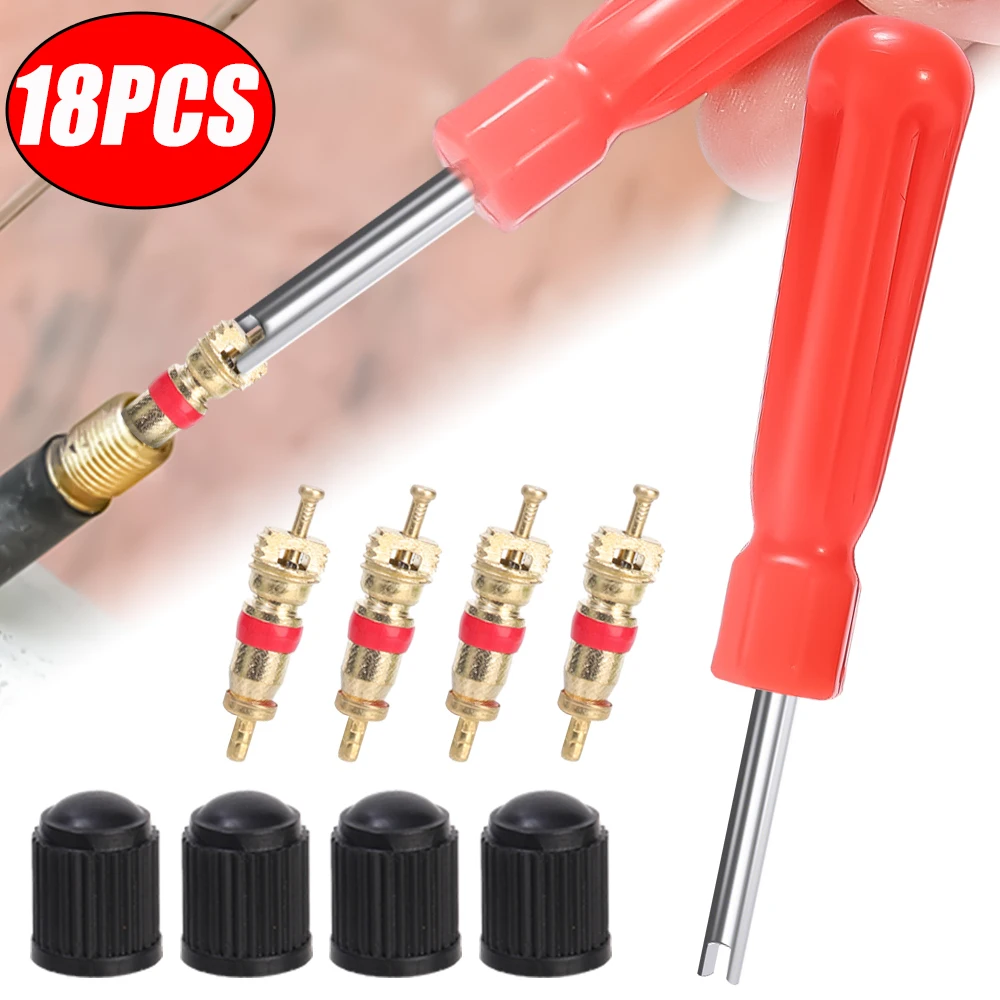 Tire Valve Core Removal Tool Plastic Handle Bicycle Screwdriver Tire Repair Hand Tool Valve Installation Tool Set for Car Bike
Tire Valve Core Removal Tool Plastic Handle Bicycle Screwdriver Tire Repair Hand Tool Valve Installation Tool Set for Car Bike