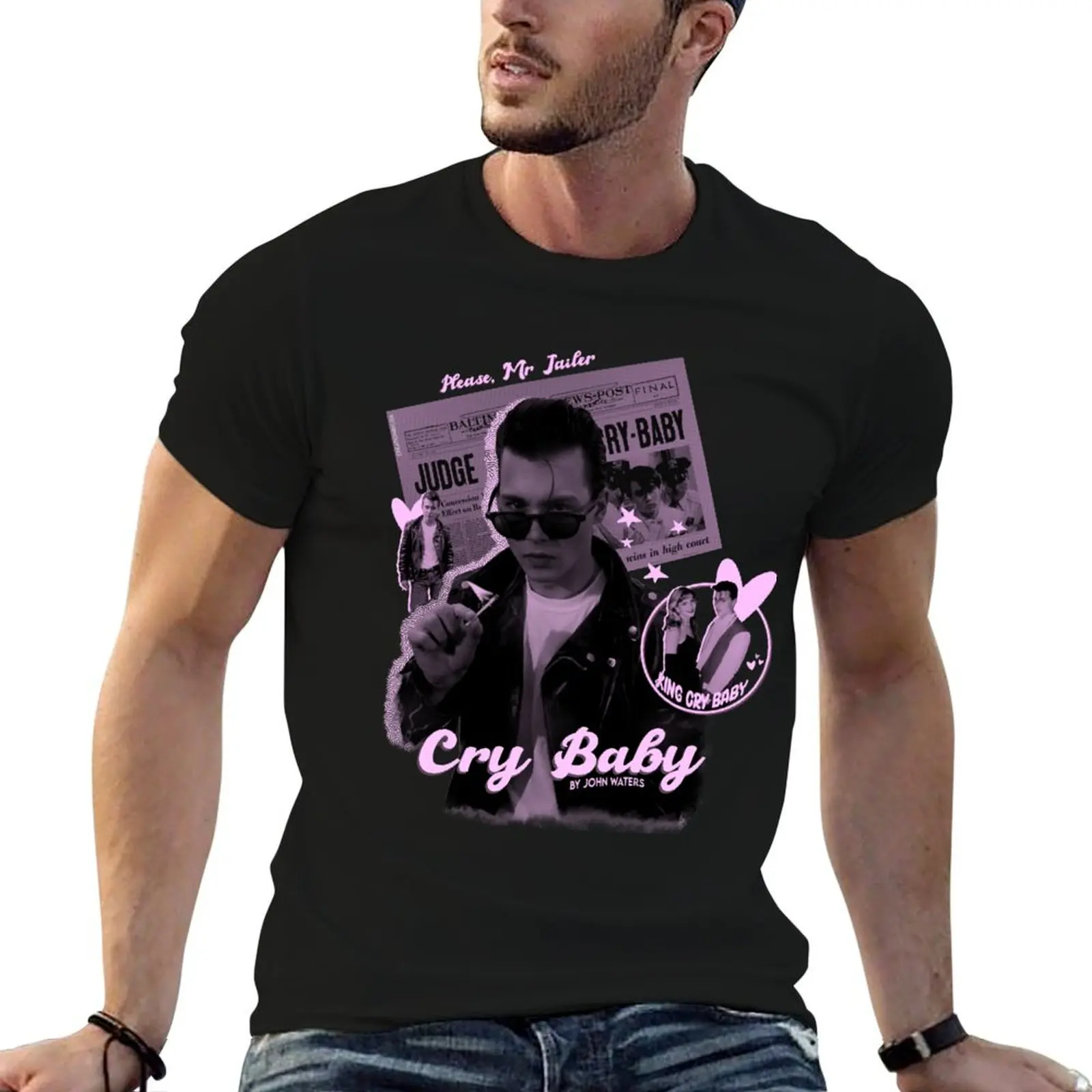 Cry Baby Movie Design T-Shirt t shirt man cotton anime t shirts for man black cotton t-shirt plain for man package T-shirt
Cry Baby Movie Design T-Shirt t shirt man cotton anime t shirts for man black cotton t-shirt plain for man package T-shirt