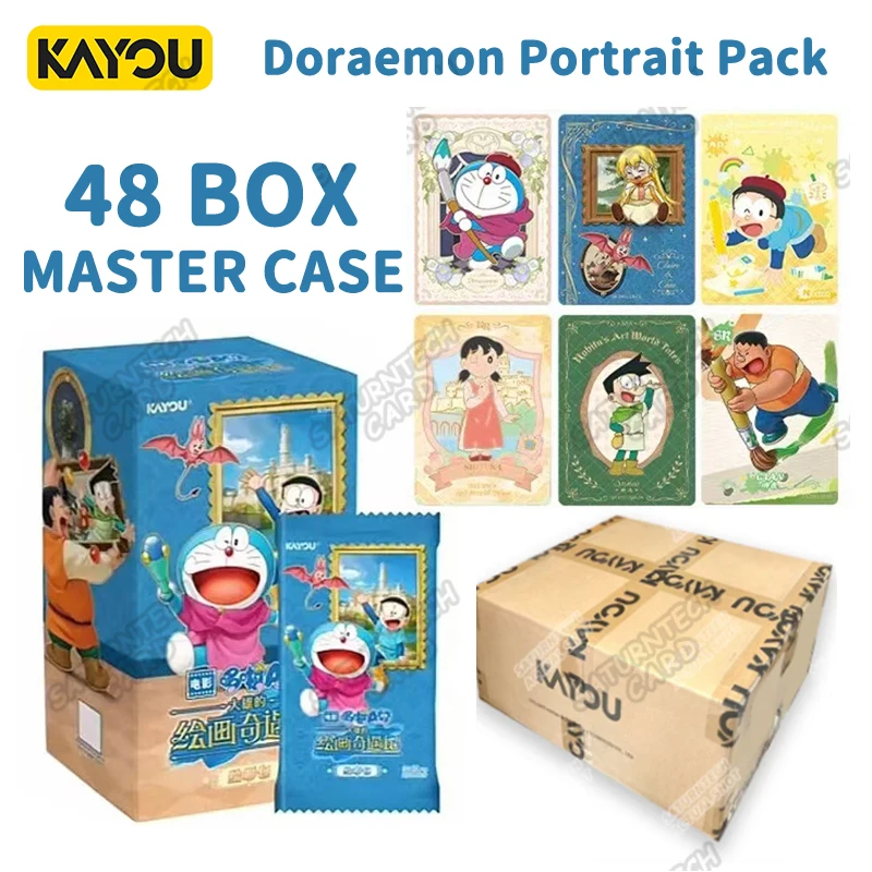 Kayou Genuine Doraemon Master Case Nobita's Painting Adventure Portrait Trading Cards Deluxe Anime Collection Cards for Doraem
Kayou Genuine Doraemon Master Case Nobita's Painting Adventure Portrait Trading Cards Deluxe Anime Collection Cards for Doraem