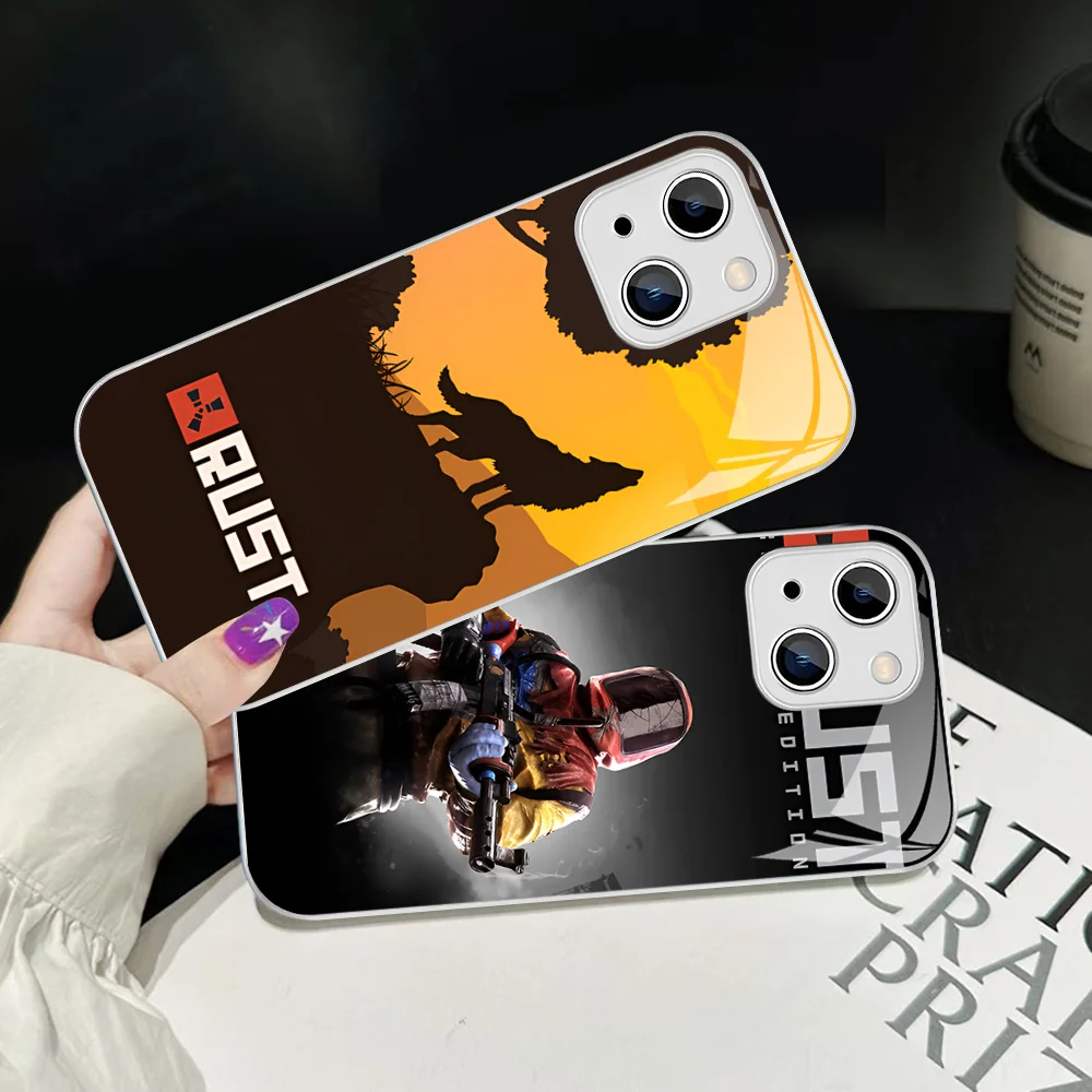 RUST Game Phone Case For IPhone 14 13 12 Mini 11 Pro XS Max X XR 14 Plus Tempered Glass Cover
RUST Game Phone Case For IPhone 14 13 12 Mini 11 Pro XS Max X XR 14 Plus Tempered Glass Cover