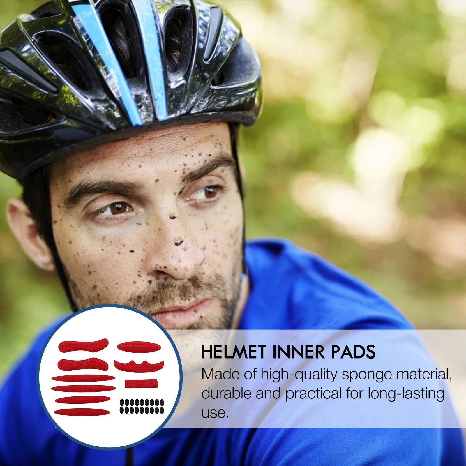 2 set 2 Sets Padding Kit Lightweight Sponge Cushion Damping Replacement Lining for Most Helmets Cycling Motorcycle Electric Car
2 set 2 Sets Padding Kit Lightweight Sponge Cushion Damping Replacement Lining for Most Helmets Cycling Motorcycle Electric Car