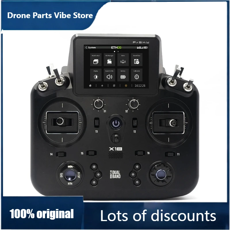 Радиопередатчик Fy1pcs FrSky Tandem X18, совместимый с приемниками ACC D16, ACCESS и TD
Радиопередатчик Fy1pcs FrSky Tandem X18, совместимый с приемниками ACC D16, ACCESS и TD