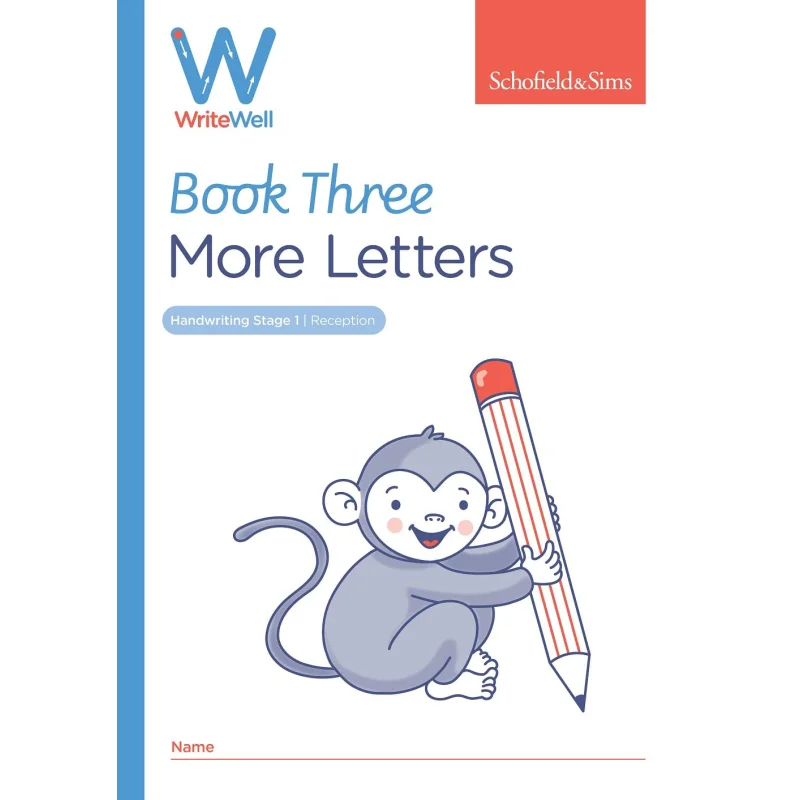 WriteWell 3, больше букв Schofield и Sims Schofield и Sims 9780721716350 Книга 
WriteWell 3, больше букв Schofield и Sims Schofield и Sims 9780721716350 Книга