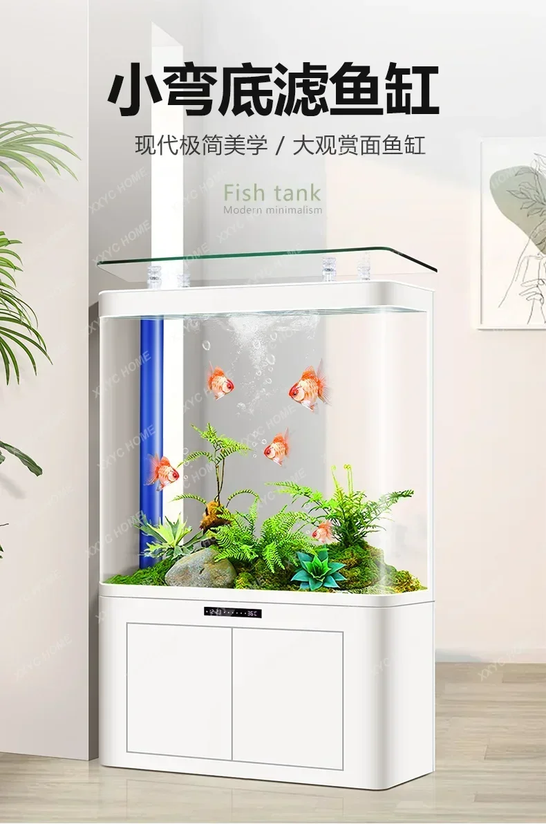 Modern Cultivation Clear Glass Marine Aquarium Appreciate Nordic Originality Fish Tanks Luxury Pet Products
Modern Cultivation Clear Glass Marine Aquarium Appreciate Nordic Originality Fish Tanks Luxury Pet Products