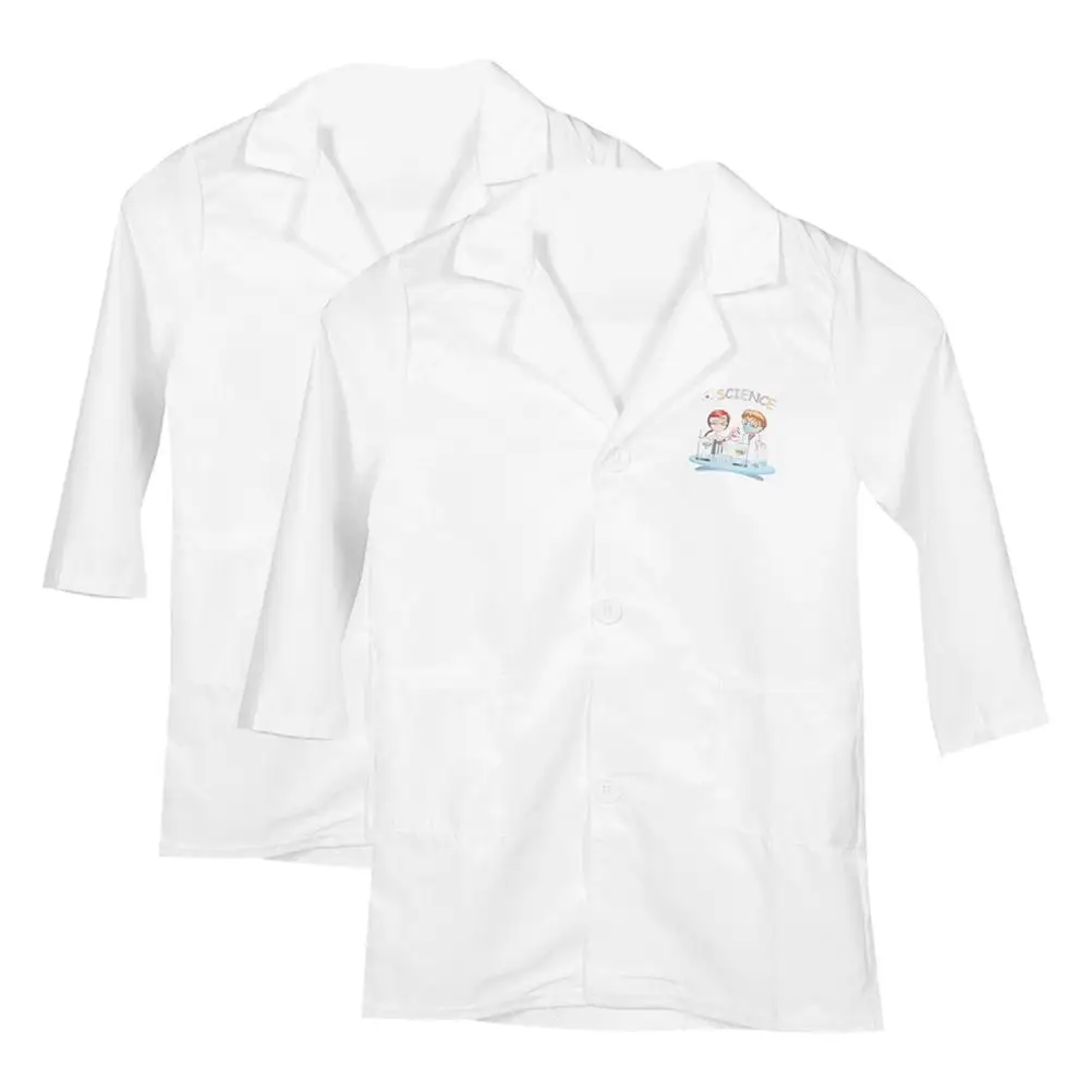 2pcs Kids Coats White Custom Dress Lab Coats For Kids Up Science Lab Coat Children Clothes DIY Decor
2pcs Kids Coats White Custom Dress Lab Coats For Kids Up Science Lab Coat Children Clothes DIY Decor