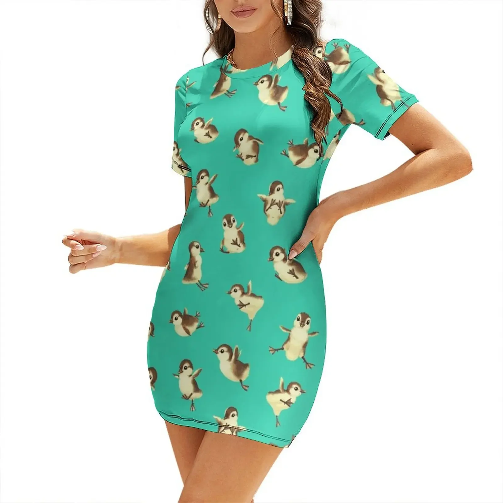 Airborne Baby Ducks Short-Sleeved Dress dresses women summer 2025 prom dress party dresses women dresses summer Dress
Airborne Baby Ducks Short-Sleeved Dress dresses women summer 2025 prom dress party dresses women dresses summer Dress