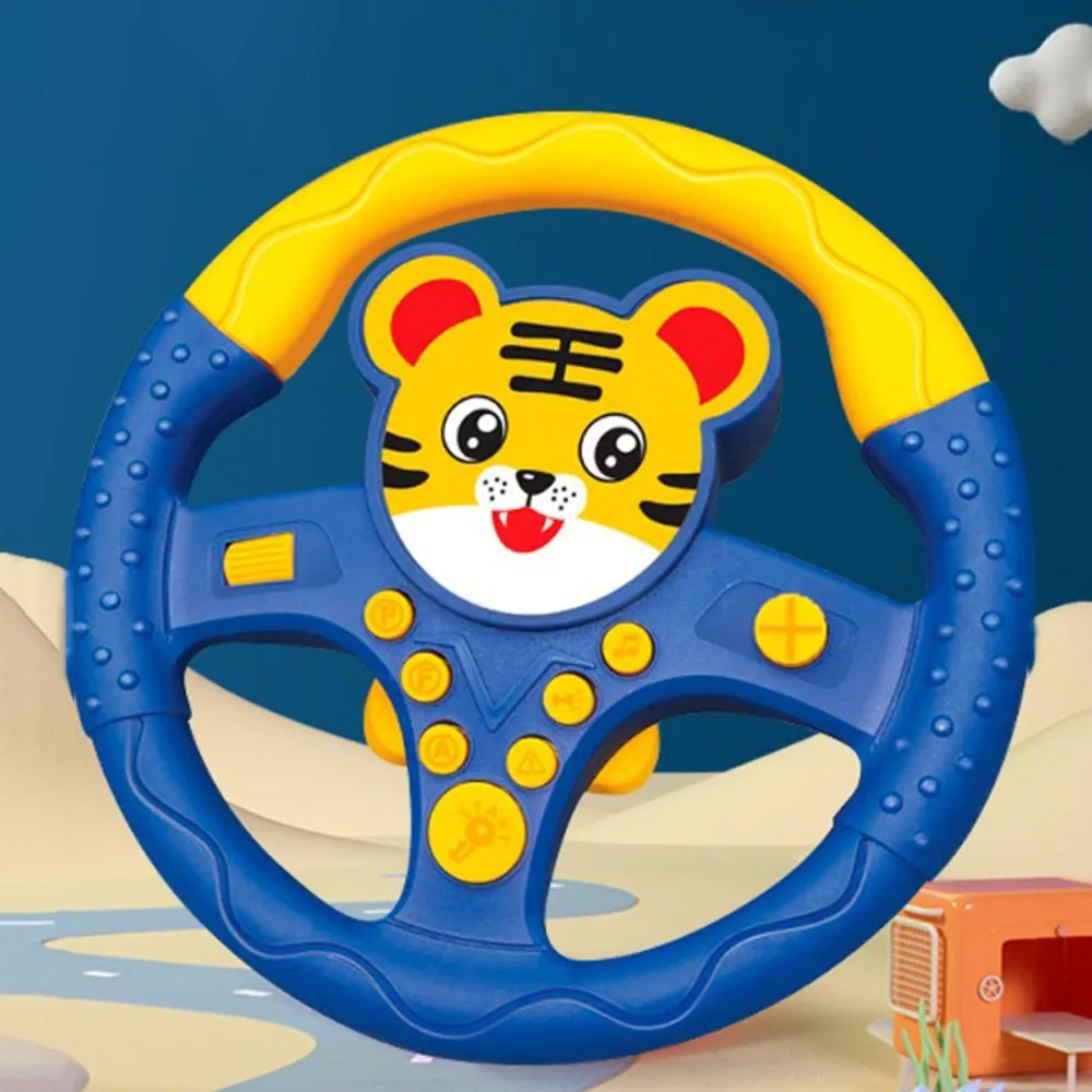 360 ° Rotation Cartoon Copilot Steering Wheel Multi Functional Early Education Simulation Steering Wheel Toys Montessori
360 ° Rotation Cartoon Copilot Steering Wheel Multi Functional Early Education Simulation Steering Wheel Toys Montessori