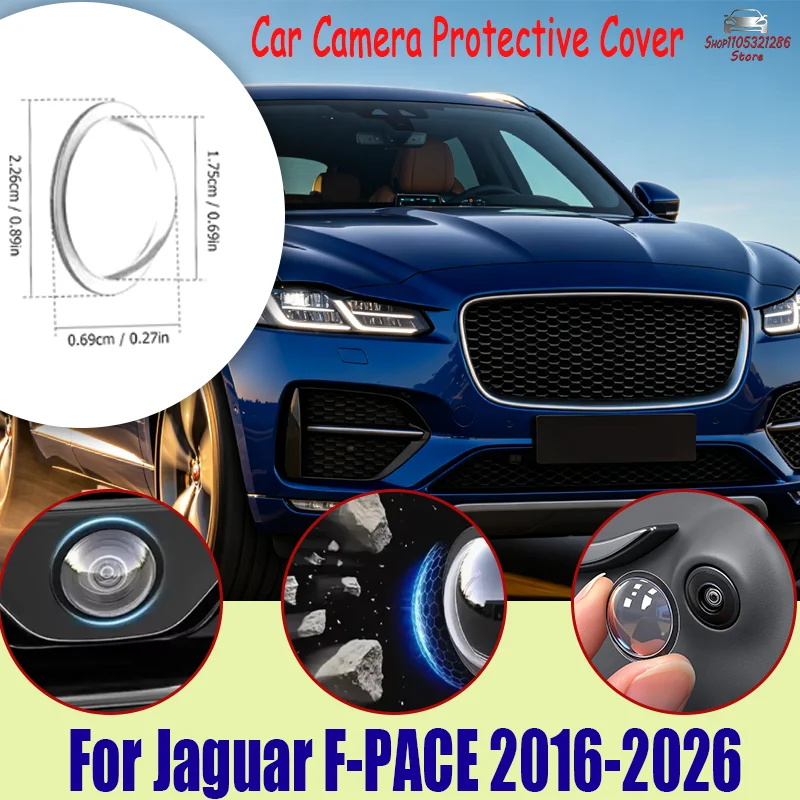 360 Reverse Cam Cover For Jaguar F-PACE 2016-2026 2Pcs Anti-Scratch HD PC Lens Protector,Waterproof Easy Install Car Accessories
360 Reverse Cam Cover For Jaguar F-PACE 2016-2026 2Pcs Anti-Scratch HD PC Lens Protector,Waterproof Easy Install Car Accessories