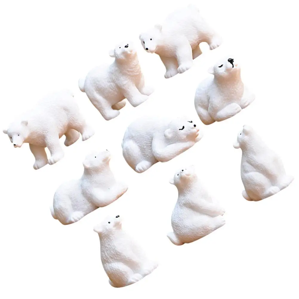 9 Pcs Bear Resin Figurines Decorative Statuettes Lightweight Easy Storage Vivid Style Living Space Table Cabinet Mini
9 Pcs Bear Resin Figurines Decorative Statuettes Lightweight Easy Storage Vivid Style Living Space Table Cabinet Mini