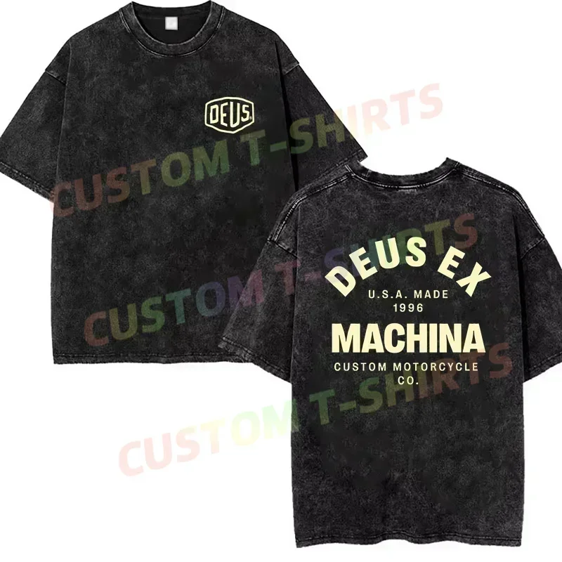 2025 Summer Vintage Cotton Washed Deu.s T-Shirt Loose Ex Machina T Shirts Men Y2K Hip Hop Top Tee
2025 Summer Vintage Cotton Washed Deu.s T-Shirt Loose Ex Machina T Shirts Men Y2K Hip Hop Top Tee