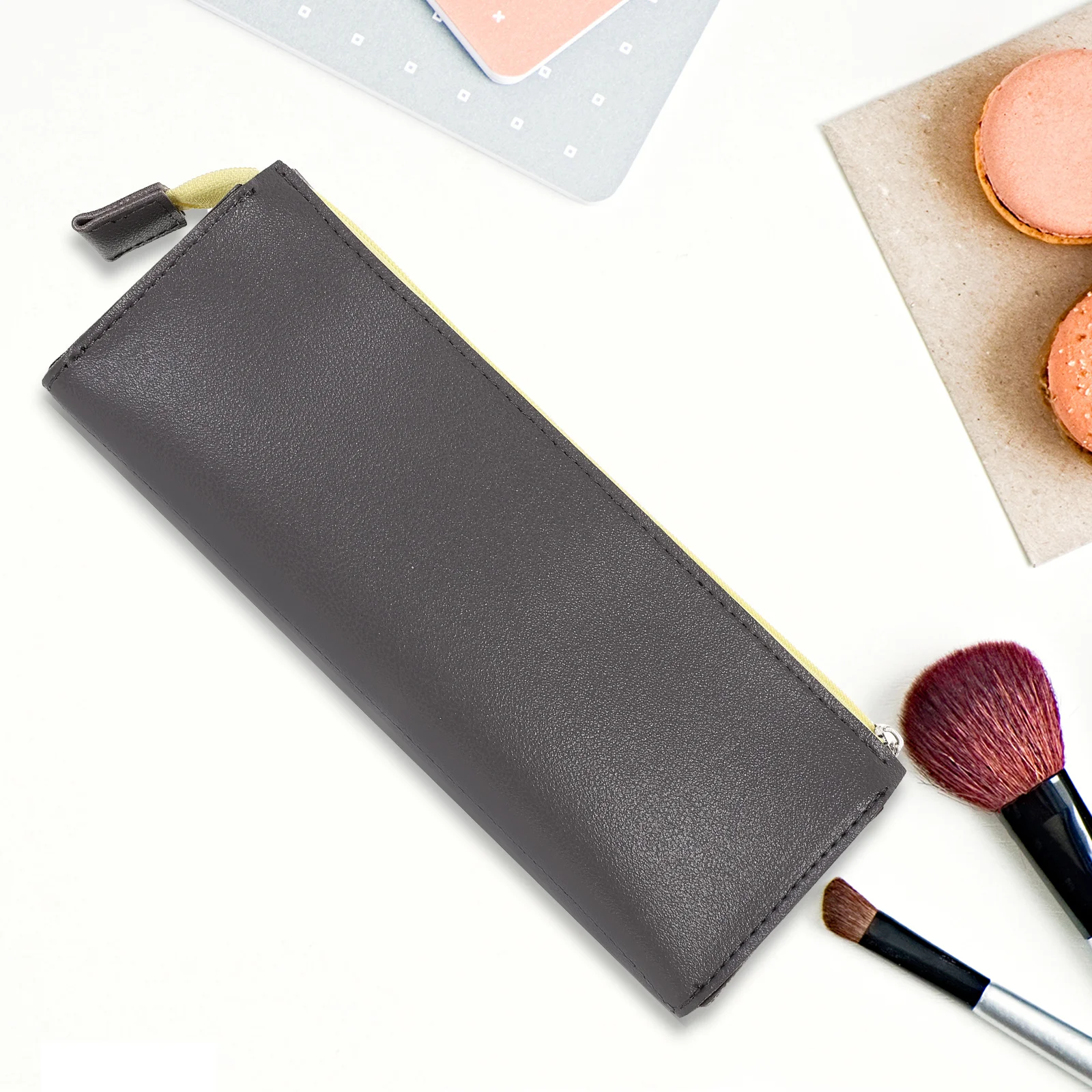 Pencil Case Bag Slim Pouch Girls College Thin Cases Mini Box Stationery Storage Travel ganizer Gift Pen Pouch
Pencil Case Bag Slim Pouch Girls College Thin Cases Mini Box Stationery Storage Travel ganizer Gift Pen Pouch
