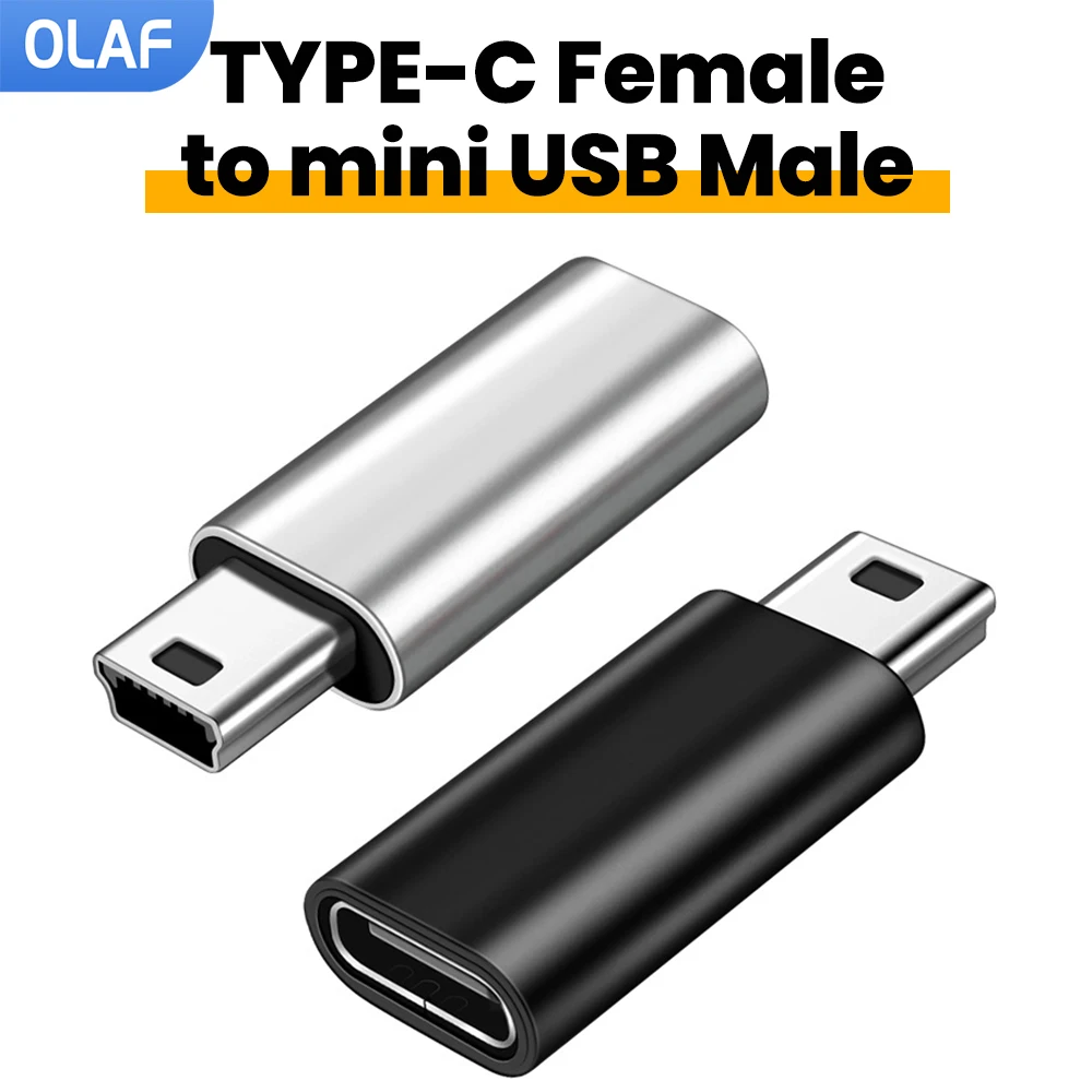 Адаптер Mini USB к Type C Разъем Mini USB 2.0 «папа» к «мама» типа C Передача данных Зарядка для телефона Цифровая камера MP3 MP4
Адаптер Mini USB к Type C Разъем Mini USB 2.0 «папа» к «мама» типа C Передача данных Зарядка для телефона Цифровая камера MP3 MP4