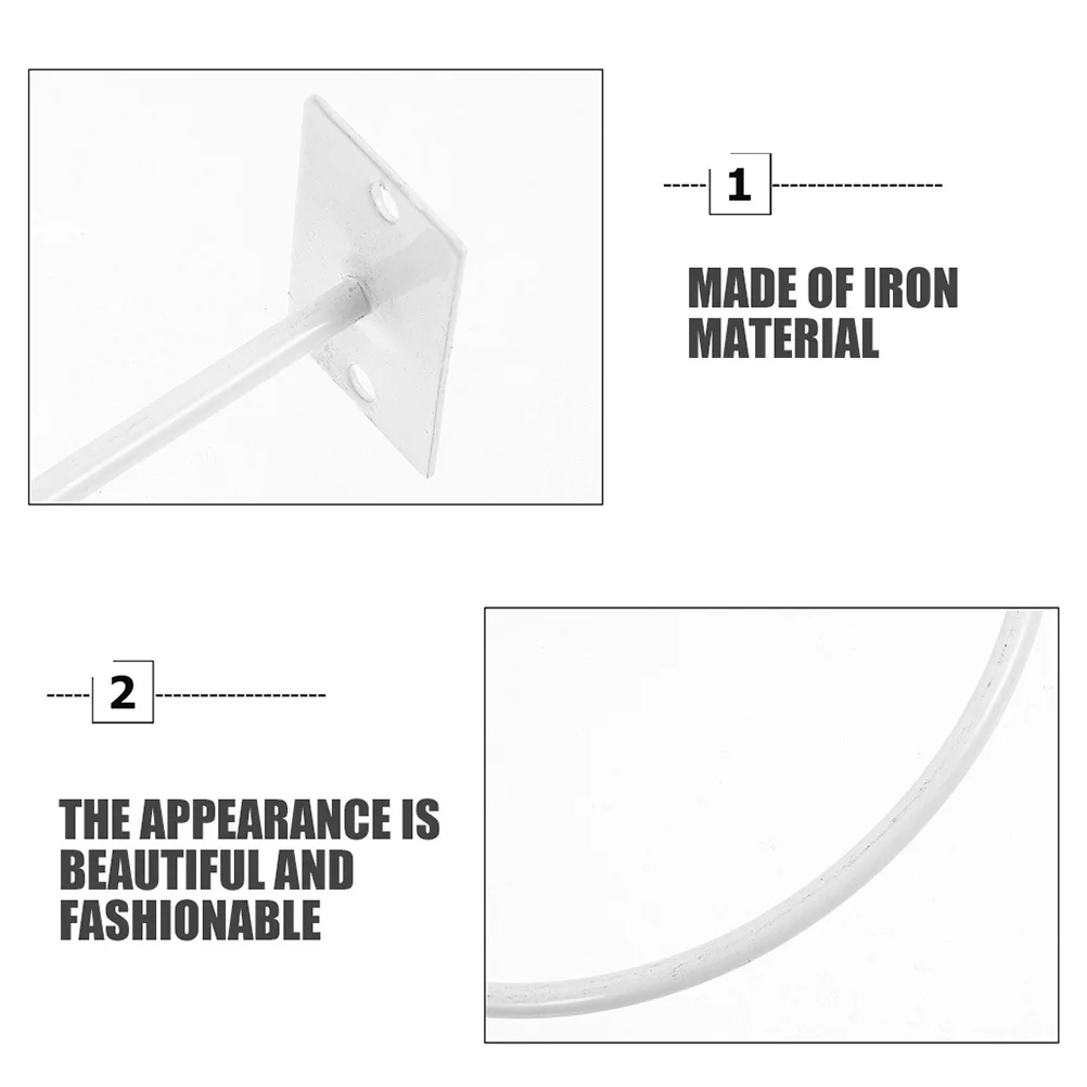 5Pcs Wall Mounted Ball Holder Iron Basketball Rack for Football Rugby Display Sturdy Sports Storage Shelf Home Garage Office Use
5Pcs Wall Mounted Ball Holder Iron Basketball Rack for Football Rugby Display Sturdy Sports Storage Shelf Home Garage Office Use