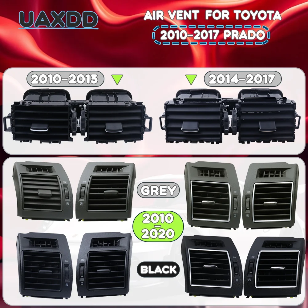 AIR VENT For 2010-2013 2014-2017 Toyota Prado outlet Car Conditioning Interior AC Accessories AC advanced Grille Dashboard Panel
AIR VENT For 2010-2013 2014-2017 Toyota Prado outlet Car Conditioning Interior AC Accessories AC advanced Grille Dashboard Panel