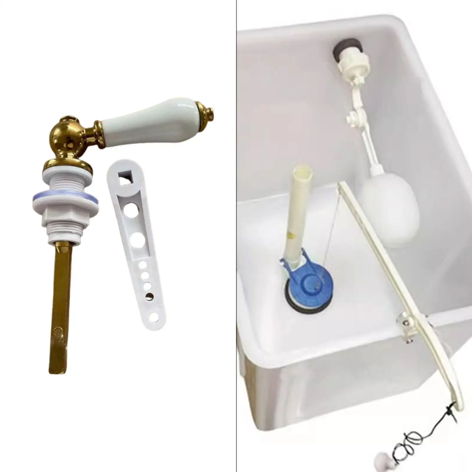 Universal Toilet Flush Handle Metal Ceramic Toilet Flush Handle Repair Replacement Parts for Toilets WC Cistern Tank
Universal Toilet Flush Handle Metal Ceramic Toilet Flush Handle Repair Replacement Parts for Toilets WC Cistern Tank