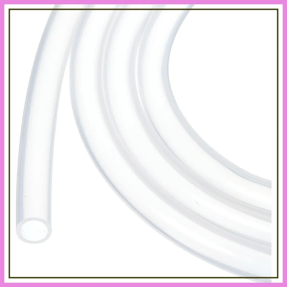 6.6ft 1/4" ID x 5/16" OD Clear Silicone Tubing 6mm x 8mm for Pump, Siphoning, Irrigation, Brewing
6.6ft 1/4" ID x 5/16" OD Clear Silicone Tubing 6mm x 8mm for Pump, Siphoning, Irrigation, Brewing