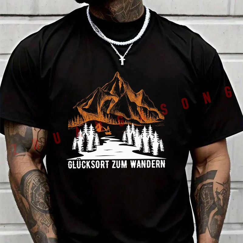 Wandern Spruch Glcksort T-SHIRT Male Brand Tee Shirt Men Summer T Shirts Casual High Quelity O-neck Tees
Wandern Spruch Glcksort T-SHIRT Male Brand Tee Shirt Men Summer T Shirts Casual High Quelity O-neck Tees