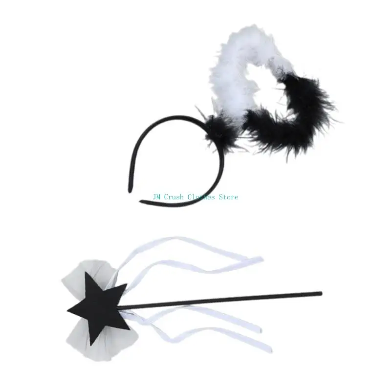 K1ME Head Bopper Angel Headpiece Cosplay Headbands Adorkable for Festival
K1ME Head Bopper Angel Headpiece Cosplay Headbands Adorkable for Festival