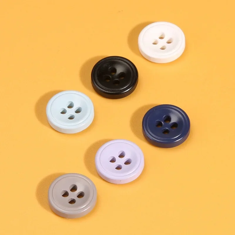 100pcs Resin Buttons For Shirt For Dolls Children's Buttons Pillow Buttons 4 Hole Small Round Button DIY Sewing Accessories
100pcs Resin Buttons For Shirt For Dolls Children's Buttons Pillow Buttons 4 Hole Small Round Button DIY Sewing Accessories