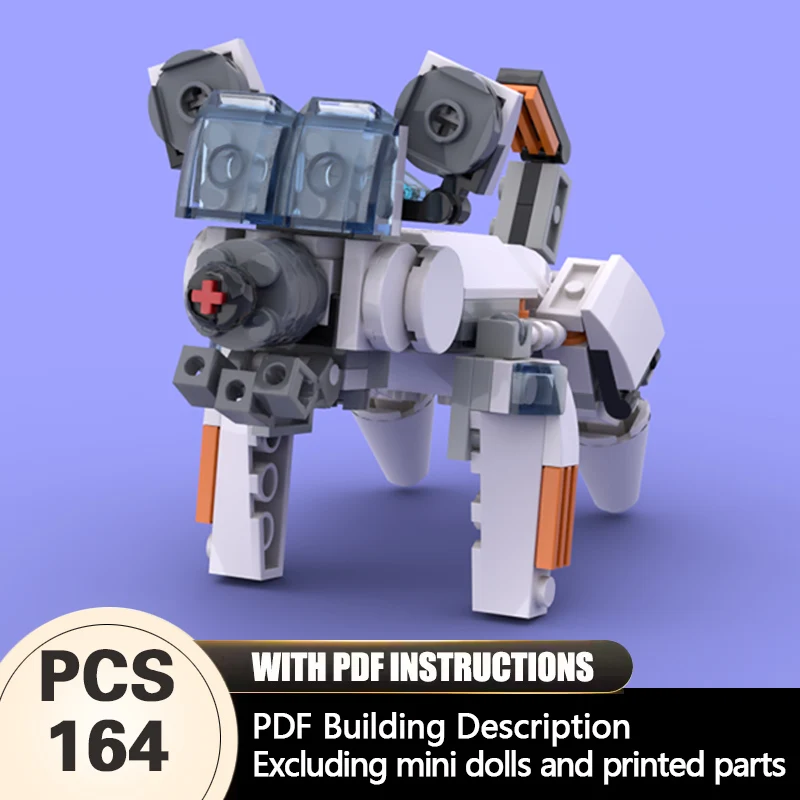 Creators Animal Series Model MOC Building Bricks Machinery Dog Modular Technology Gifts Holiday Assemble Children Toys Suit
Creators Animal Series Model MOC Building Bricks Machinery Dog Modular Technology Gifts Holiday Assemble Children Toys Suit