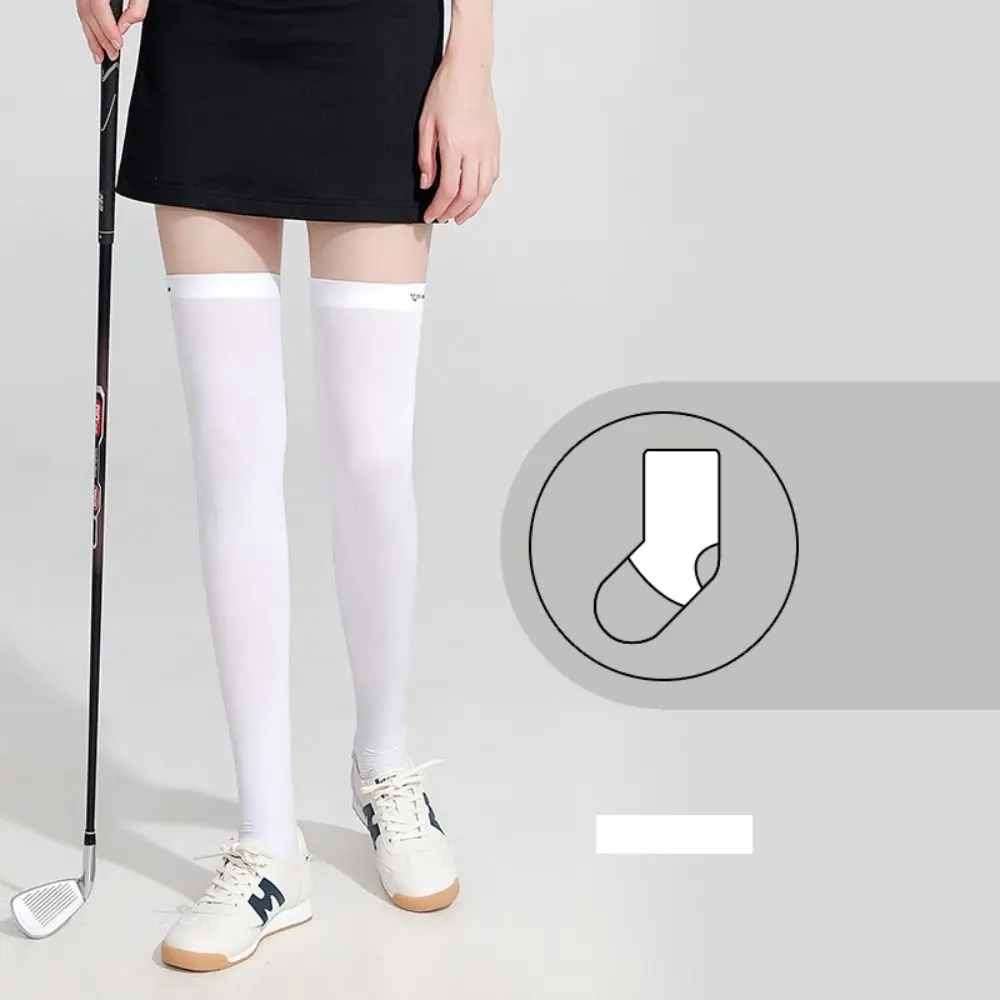 Black White Sunscreen High Socks Tennis Golf Step on Socks Sunproof Leg Protection Socks Sport Supplies Ice Silk
Black White Sunscreen High Socks Tennis Golf Step on Socks Sunproof Leg Protection Socks Sport Supplies Ice Silk